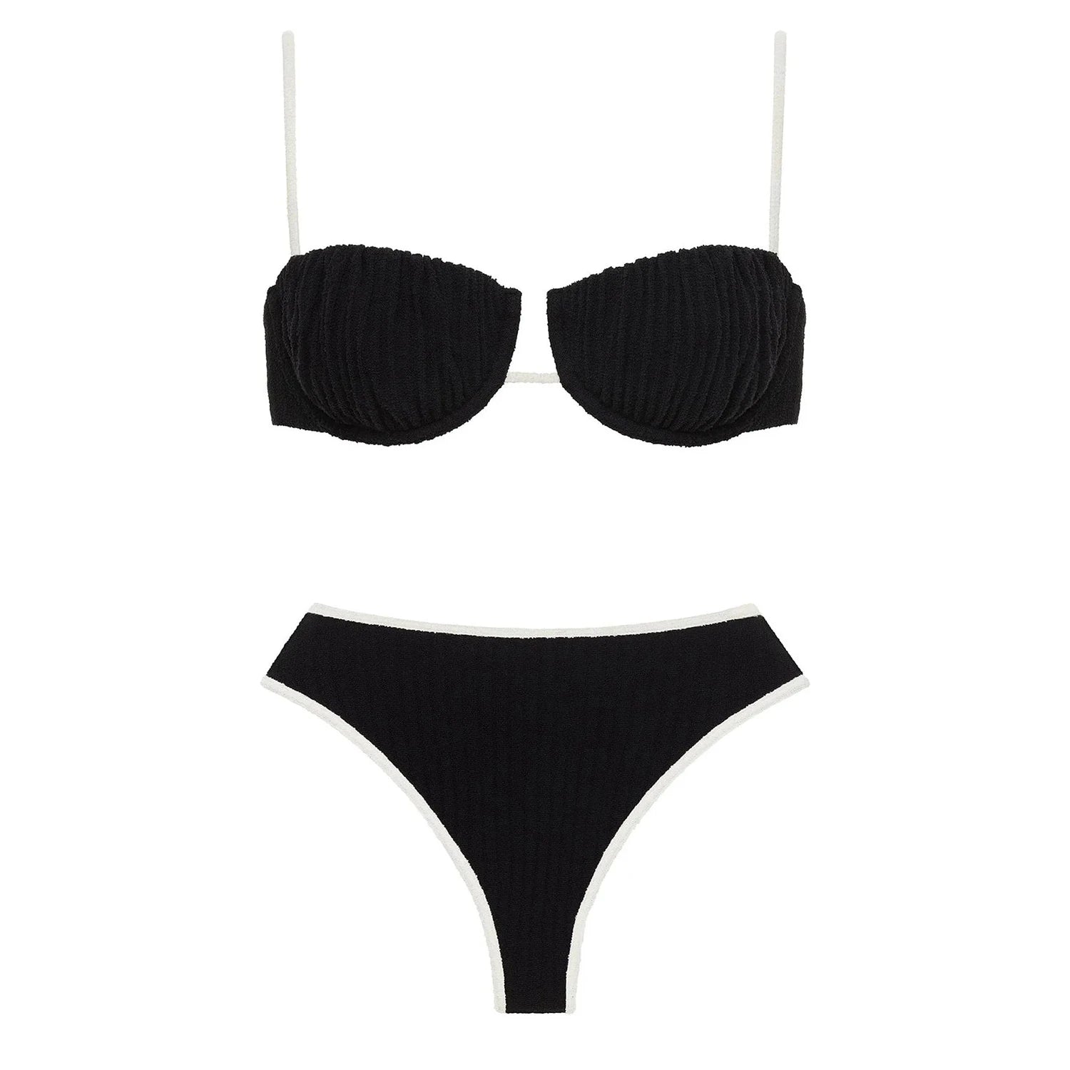 Finely Styled Bathing Suit with a Classic Vintage Look