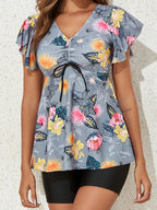 Subtly Elegant Swimsuit with a Refined Vintage Look