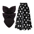 Finely Styled Bathing Suit with a Classic Vintage Look