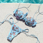 Finely Styled Bathing Suit with a Classic Vintage Look