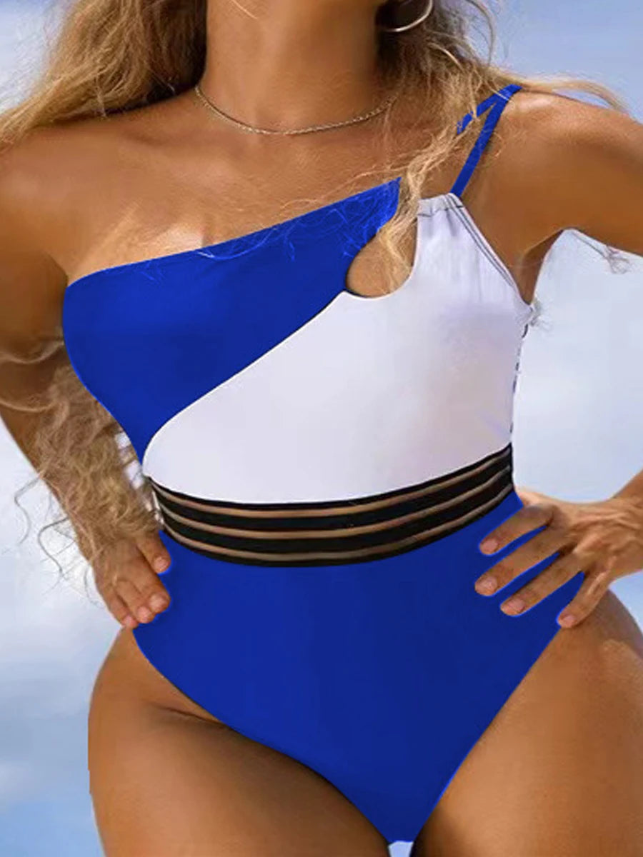 Vintage Inspired Bathing Suit with a Contemporary Edge