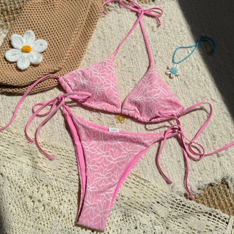 Finely Styled Bathing Suit with a Classic Vintage Look