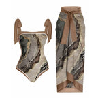Casually Elegant Bathing Suit with a Refined Edge