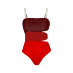 Finely Styled Bathing Suit with a Classic Vintage Look