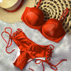Subtly Elegant Bikini with a Refined Vintage Look