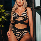 Subtly Elegant Bikini with a Refined Vintage Look