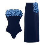 Casually Elegant Bathing Suit with a Refined Edge