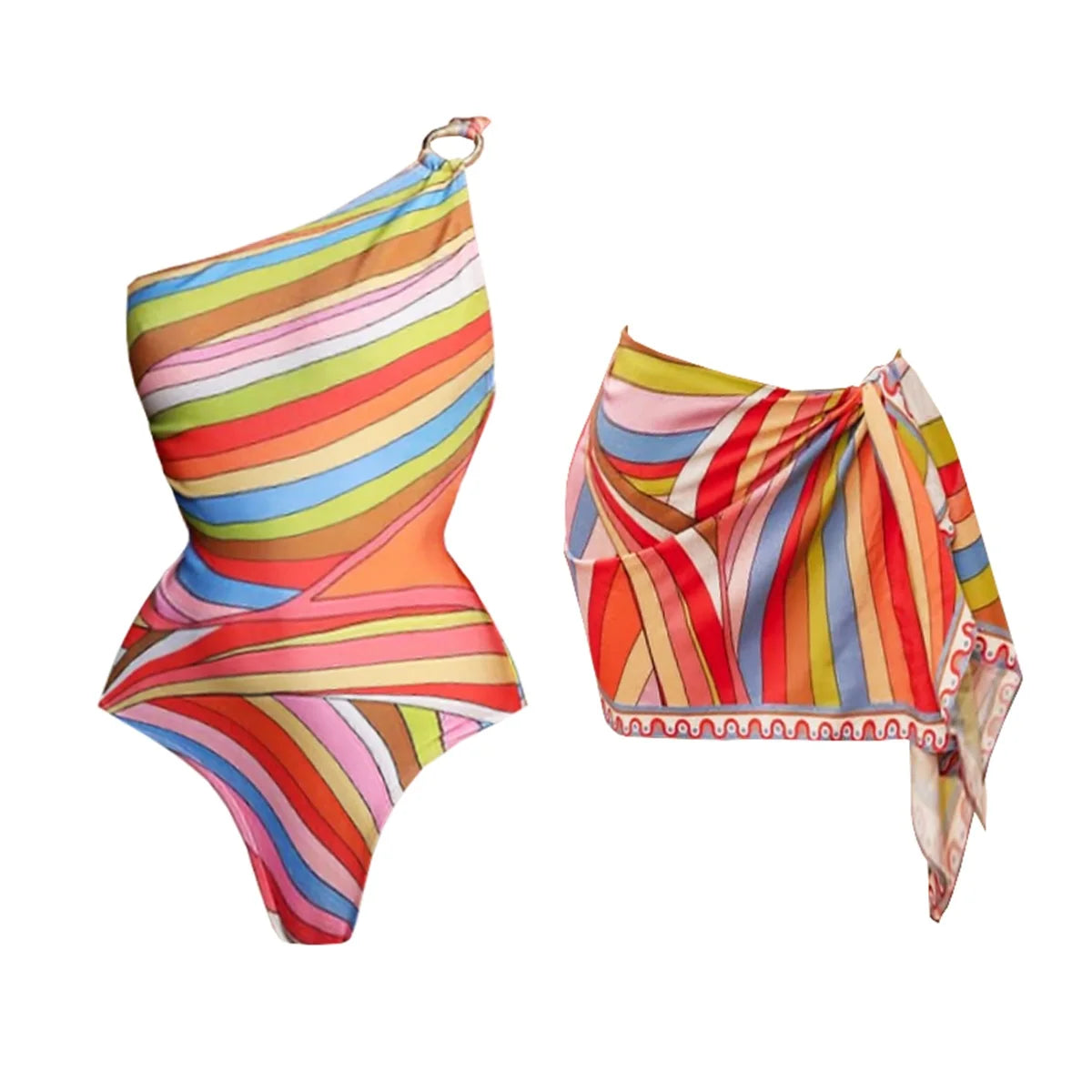 Subtly Elegant Bathing Suit with a Refined Vintage Look