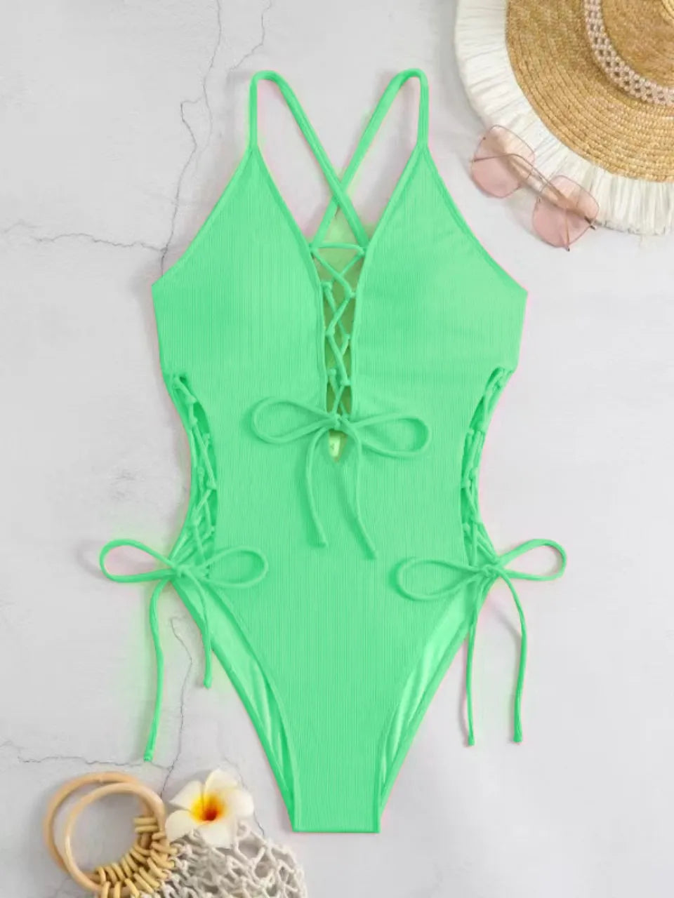 Classic Vintage Swimsuit with a Flattering Fit