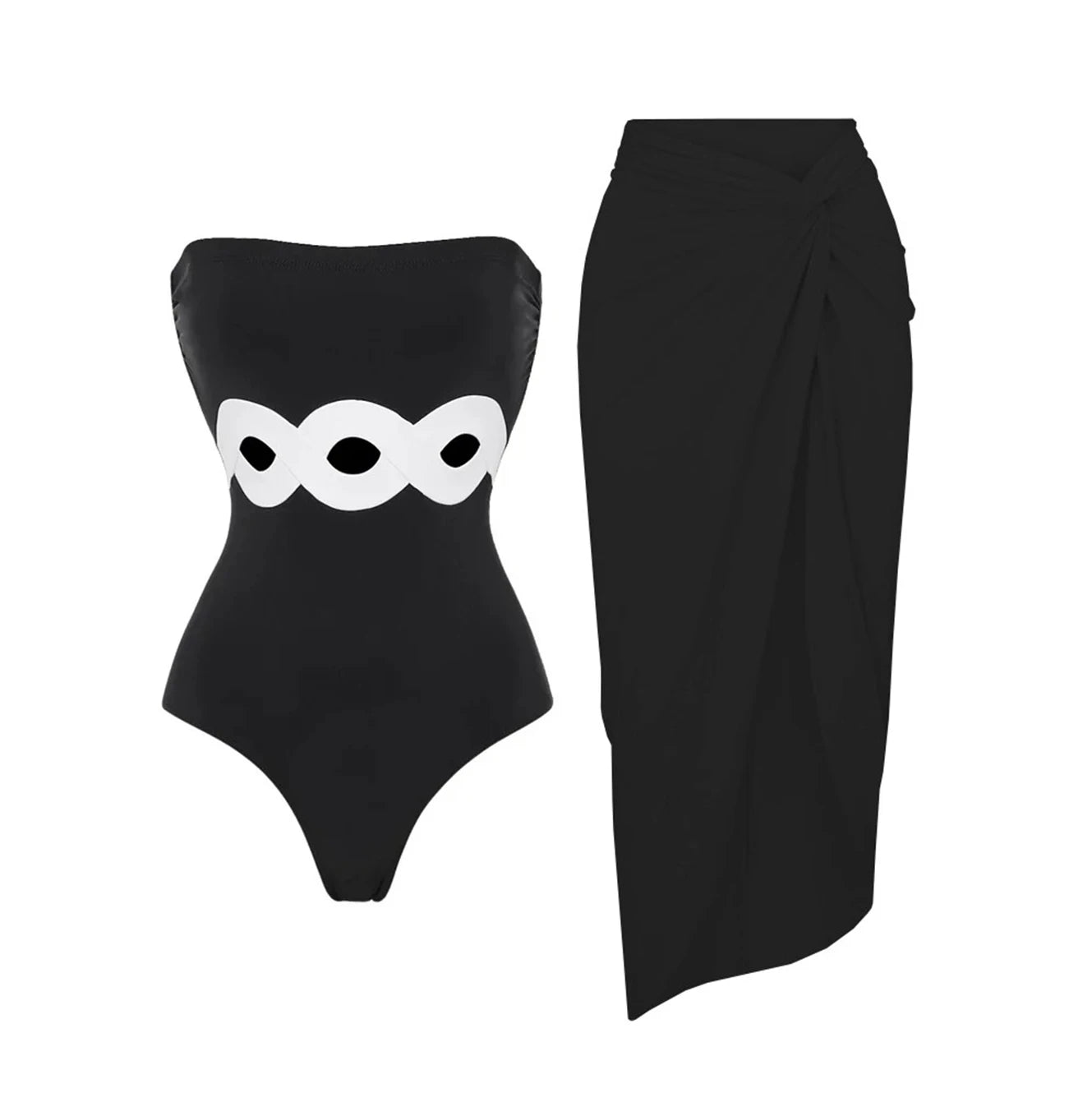 Finely Styled Swimsuit with a Classic Vintage Look