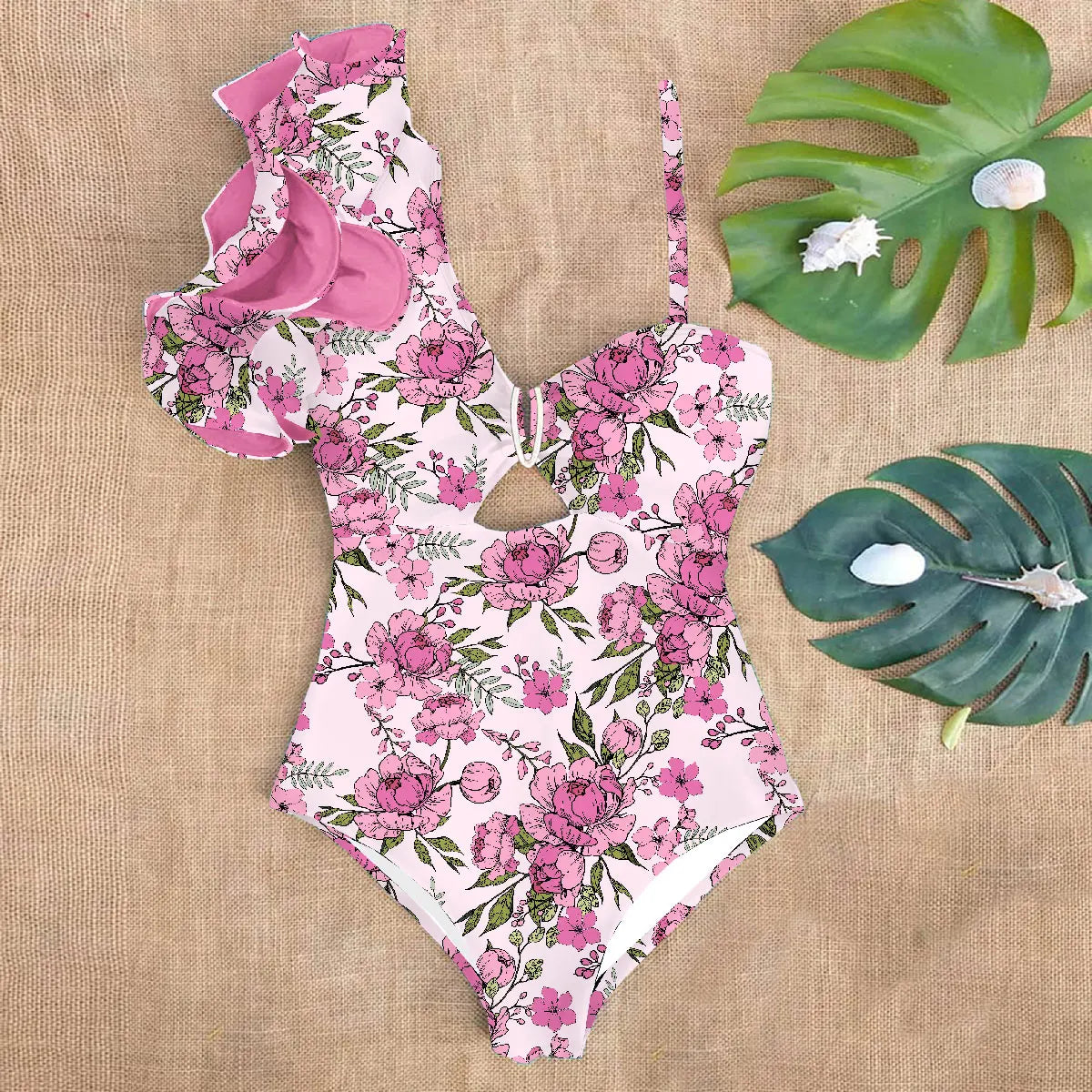 Finely Styled Bathing Suit with a Classic Vintage Look