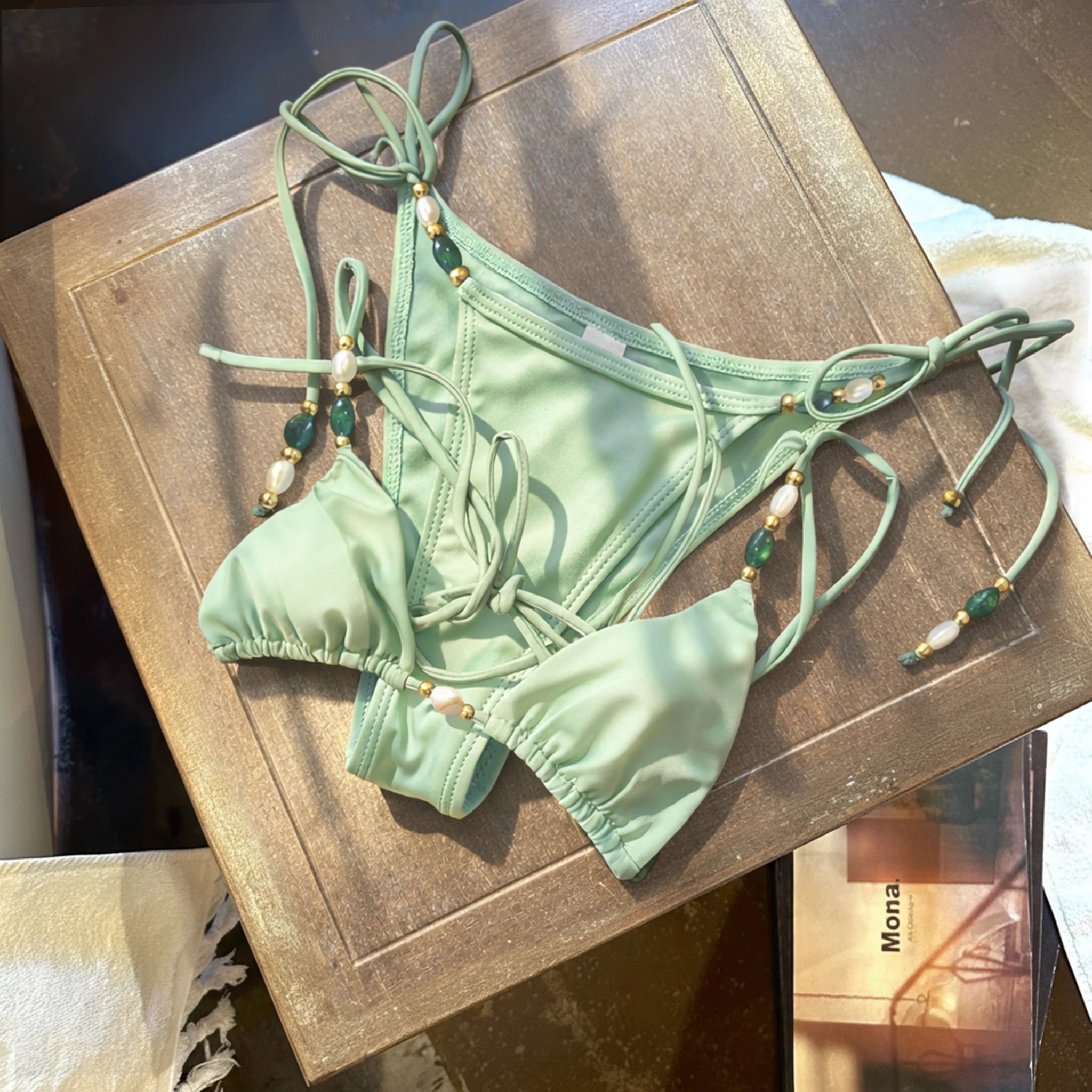 Classic Vintage Bathing Suit with a Flattering Fit