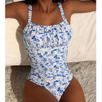 Vintage Inspired Bathing Suit with a Contemporary Edge