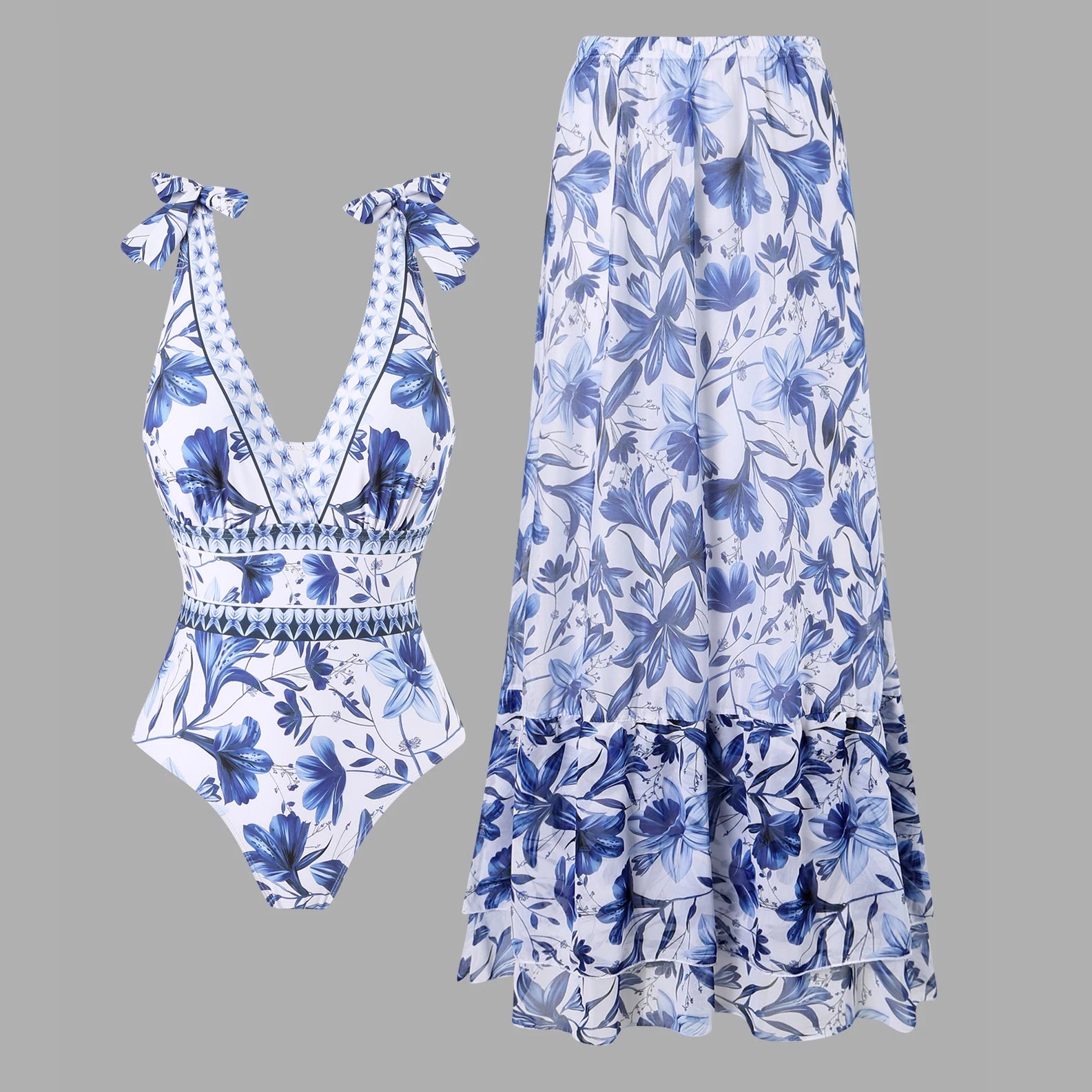 Classic Vintage Bathing Suit with a Flattering Fit