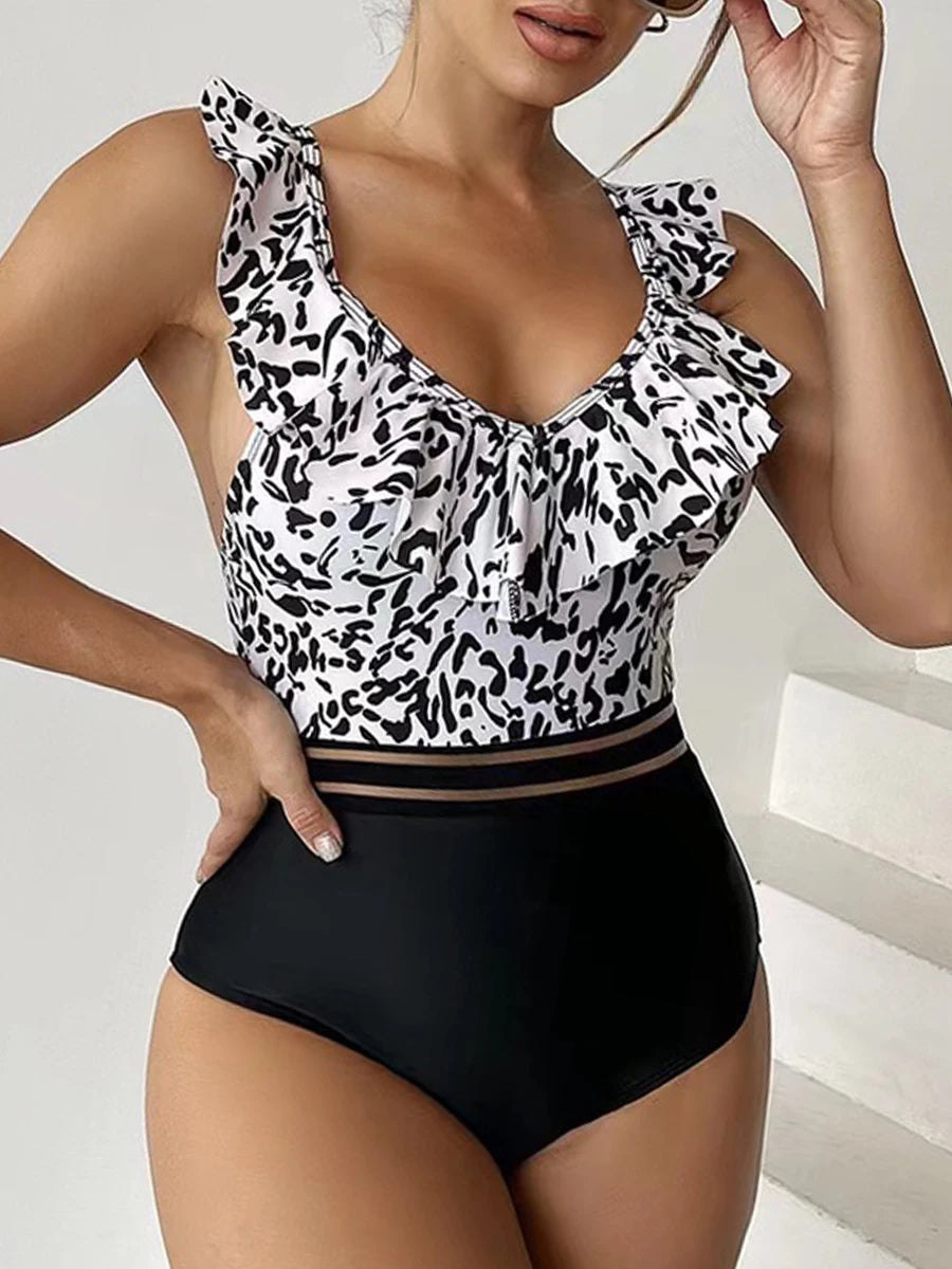 Sophisticated Swimsuit with a Clean Classic Look