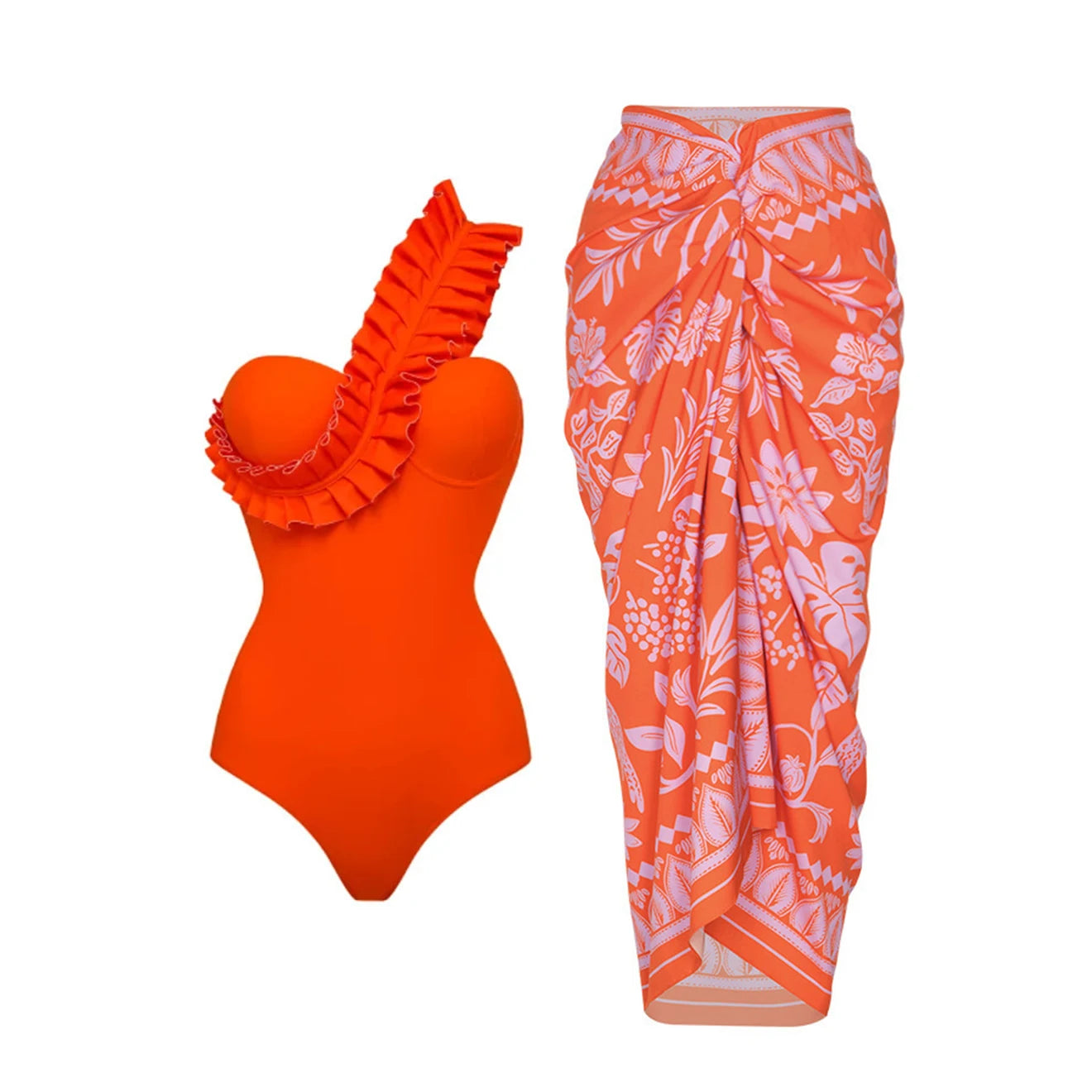 Finely Styled Bathing Suit with a Classic Vintage Look