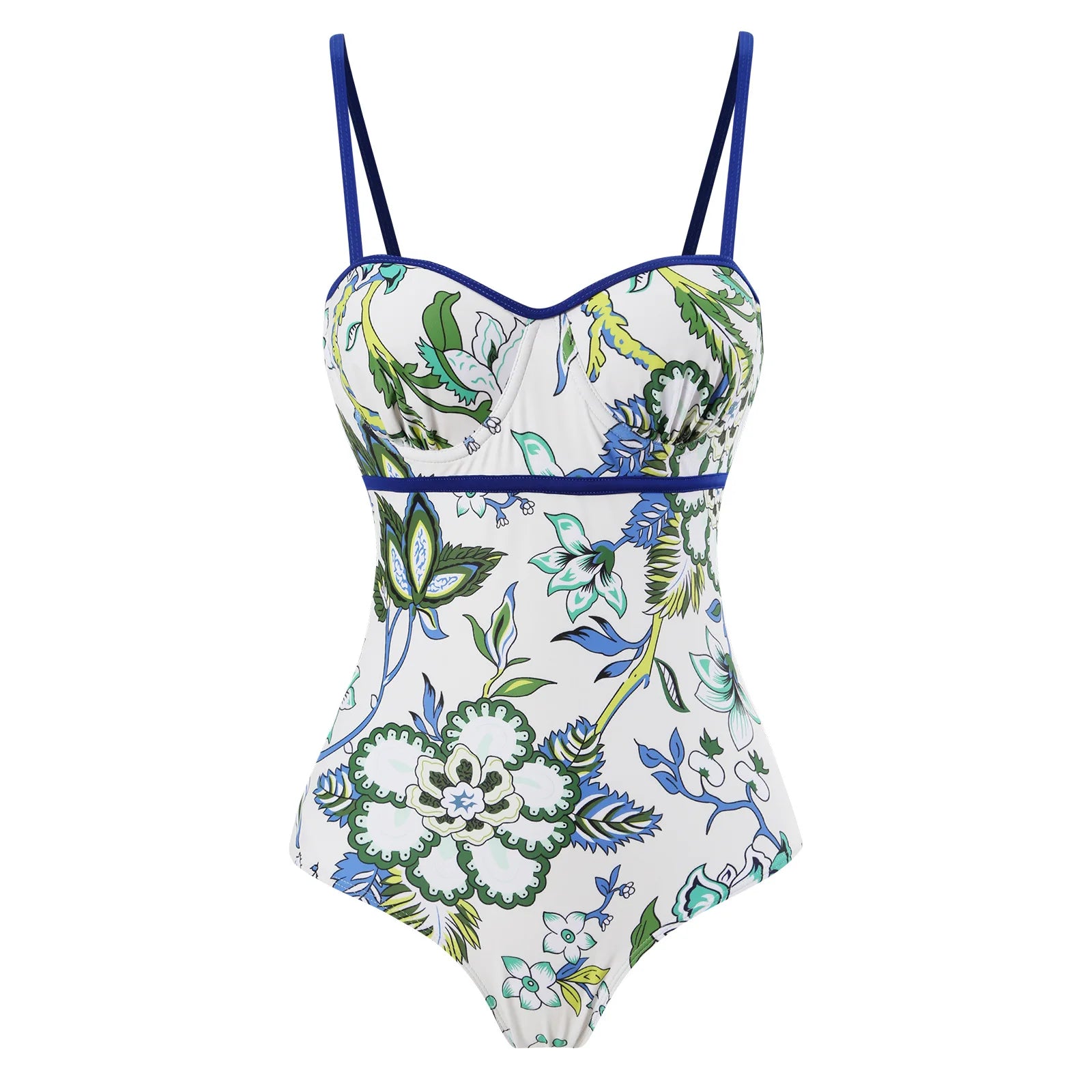 Subtly Elegant Bathing Suit with a Refined Vintage Look