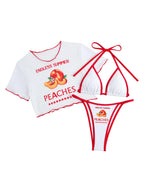 Vintage Inspired Bikini with a Contemporary Edge