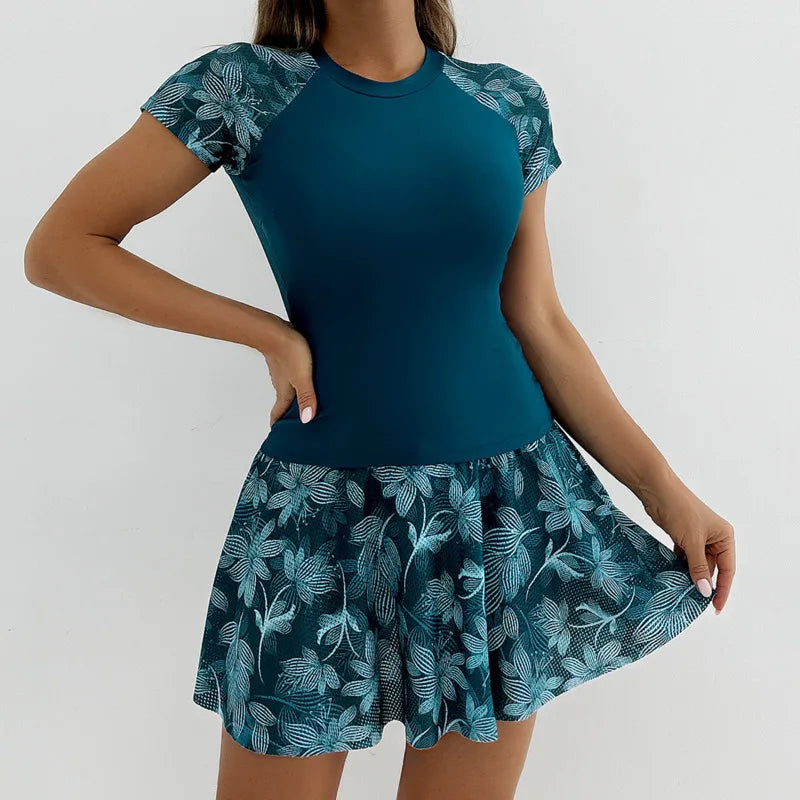 Finely Styled Bathing Suit with a Classic Vintage Look