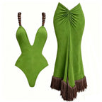 Classic Vintage Bathing Suit with a Flattering Fit