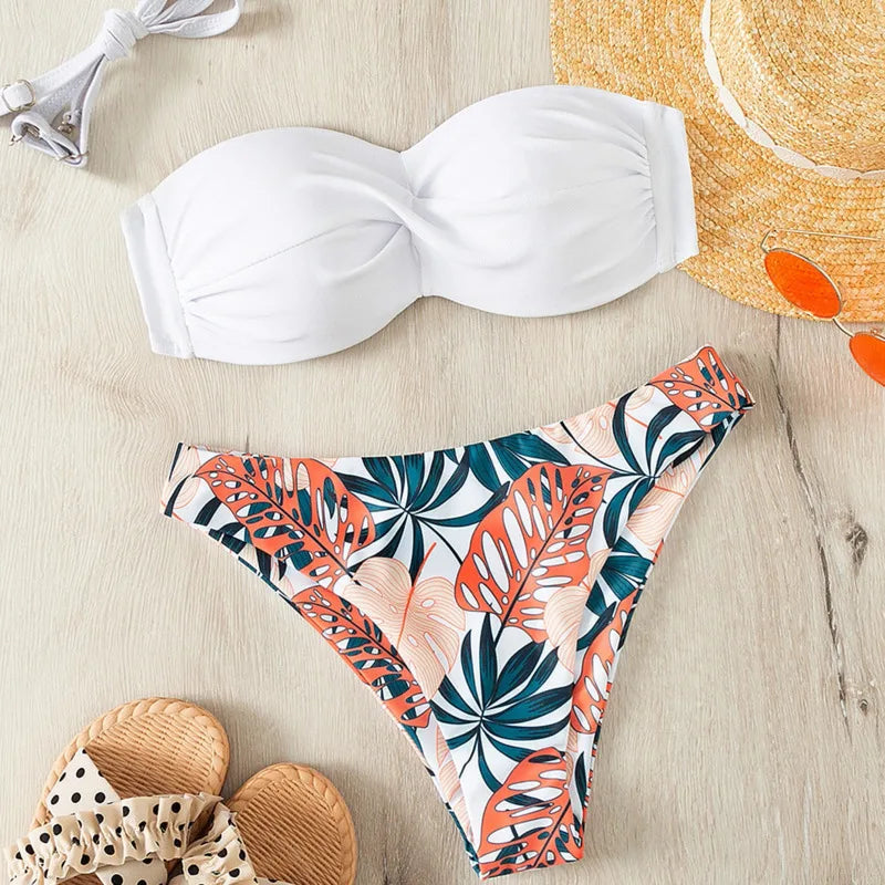 Finely Styled Bathing Suit with a Classic Vintage Look