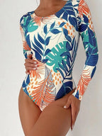 Subtly Elegant Swimsuit with a Refined Vintage Look