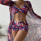 Subtly Elegant Bathing Suit with a Refined Vintage Look