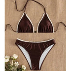 Subtly Elegant Bathing Suit with a Refined Vintage Look