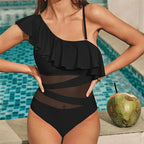 Effortlessly Elegant Bathing Suit with a Timeless Design