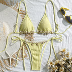 Subtly Elegant Bathing Suit with a Refined Vintage Look