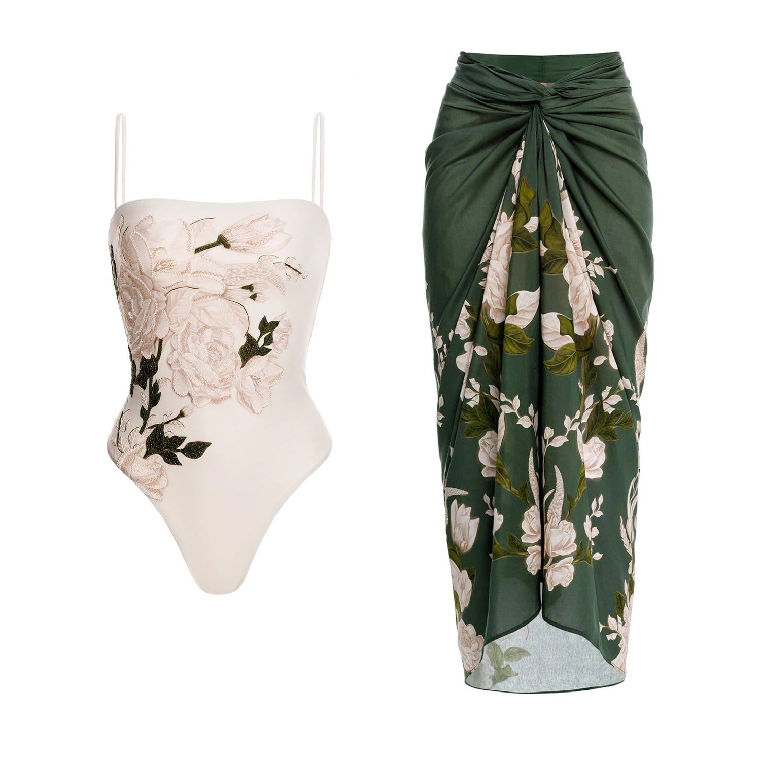 Finely Styled Bathing Suit with a Classic Vintage Look