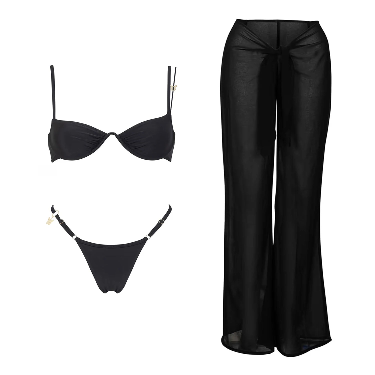 Finely Styled Bathing Suit with a Classic Vintage Look