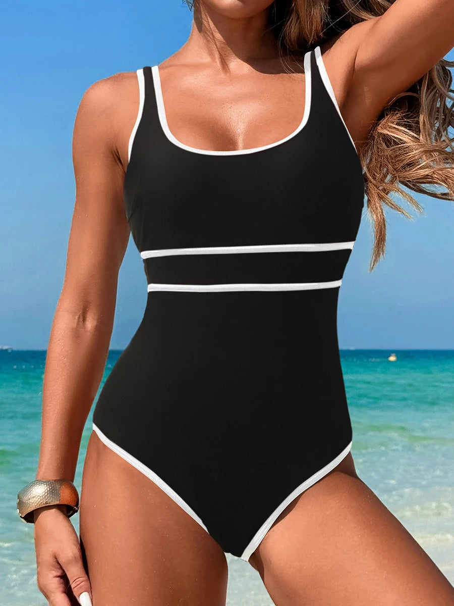 Classic Vintage Swimsuit with a Flattering Fit