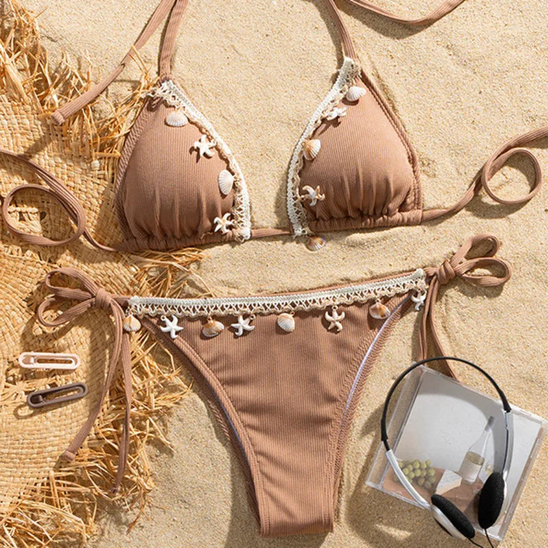 Casually Elegant Bathing Suit with a Refined Edge