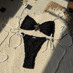 Vintage Inspired Bathing Suit with a Contemporary Edge