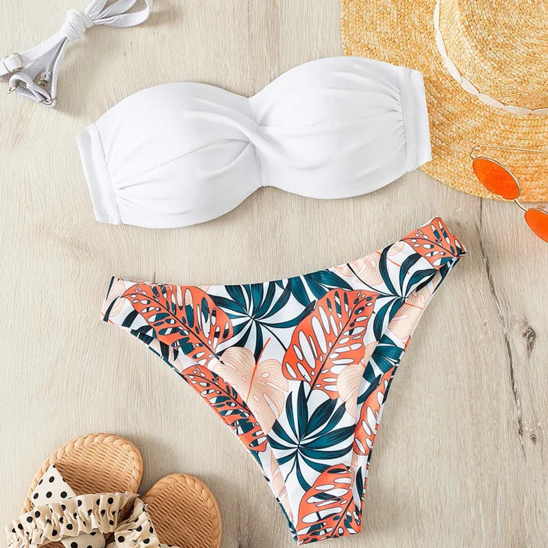 Casually Elegant Bathing Suit with a Refined Edge