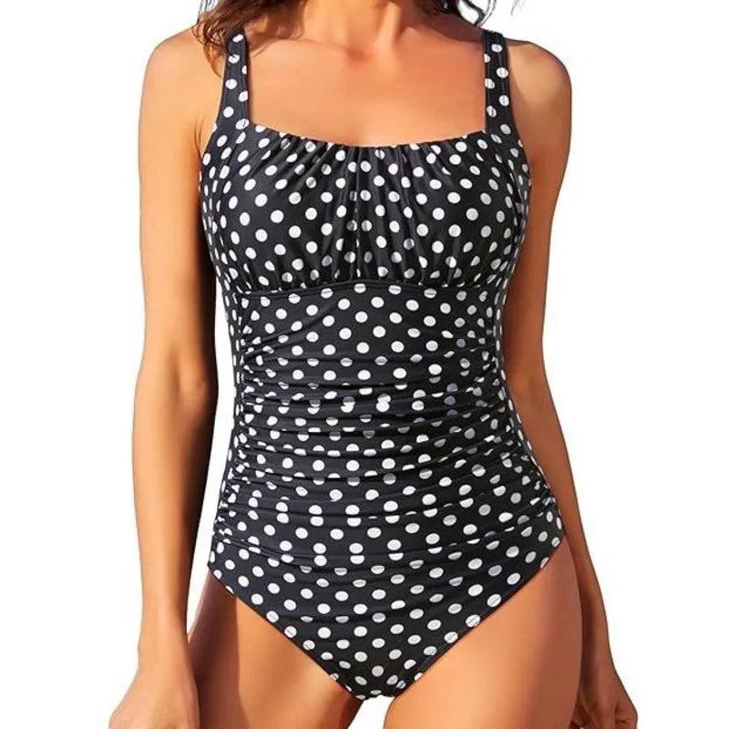 Classic Vintage Bathing Suit with a Flattering Fit
