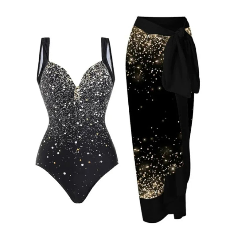 Effortlessly Elegant Bathing Suit with a Timeless Design