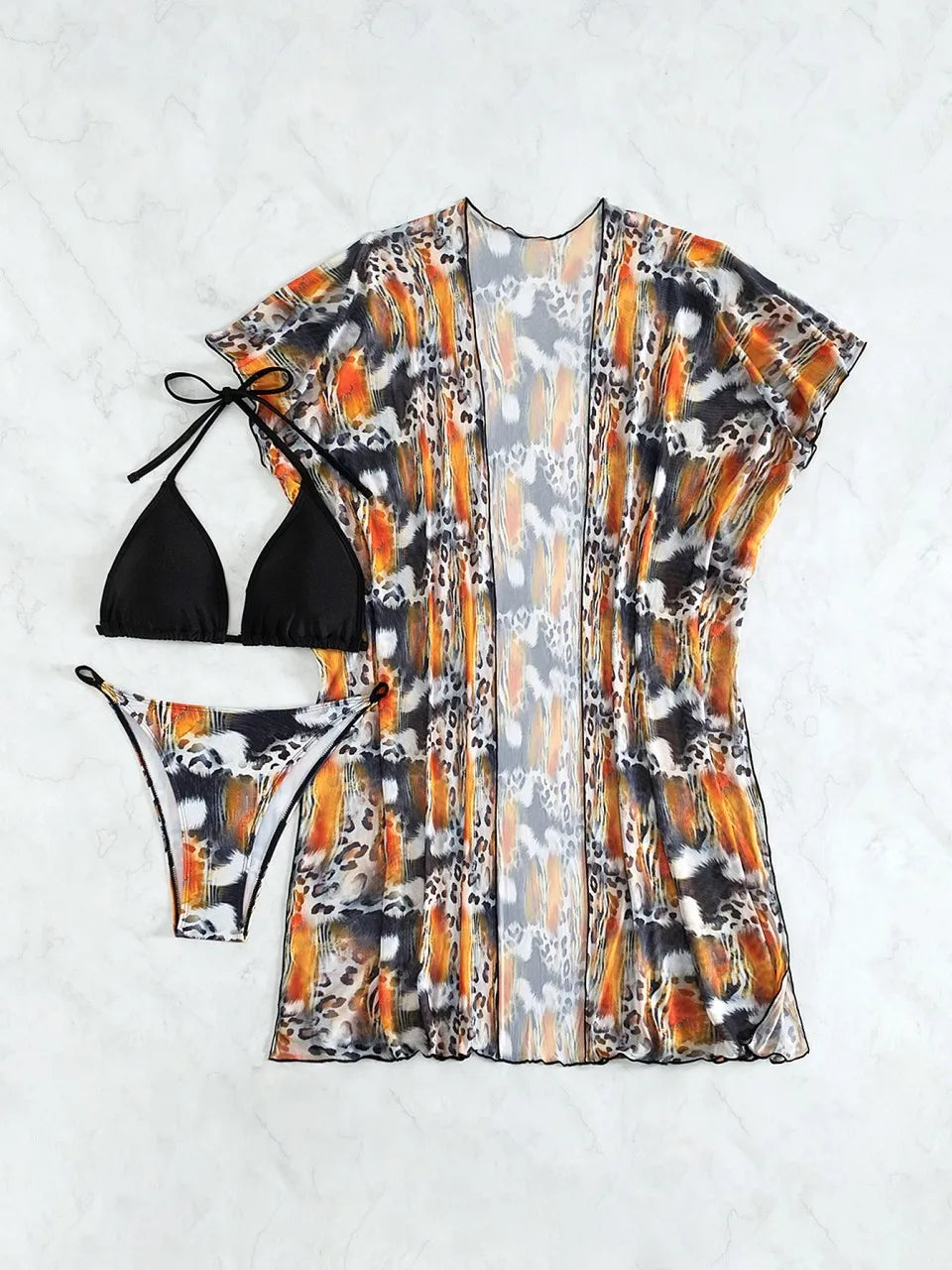 Vintage Inspired Bikini with a Contemporary Edge