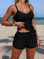 Casually Elegant Swimsuit with a Refined Edge