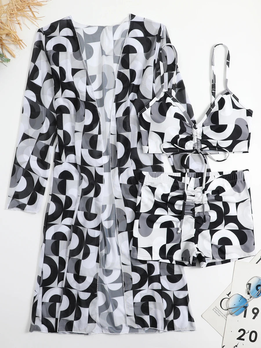 Finely Styled Bathing Suit with a Classic Vintage Look