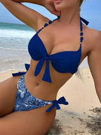 Classic Vintage Bikini with a Flattering Fit