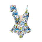 Classic Vintage Swimsuit with a Flattering Fit
