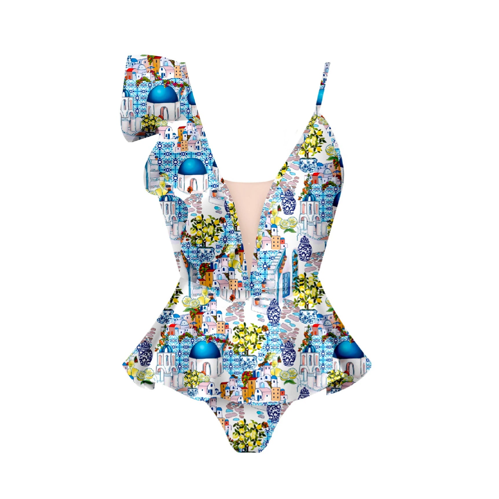 Classic Vintage Swimsuit with a Flattering Fit