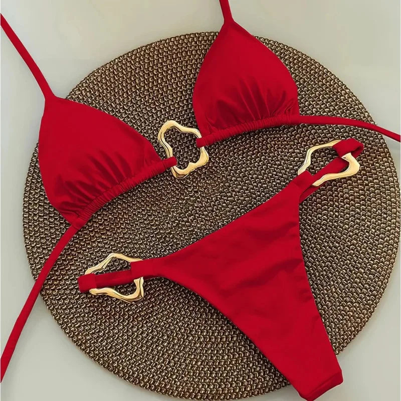 Casually Elegant Bathing Suit with a Refined Edge