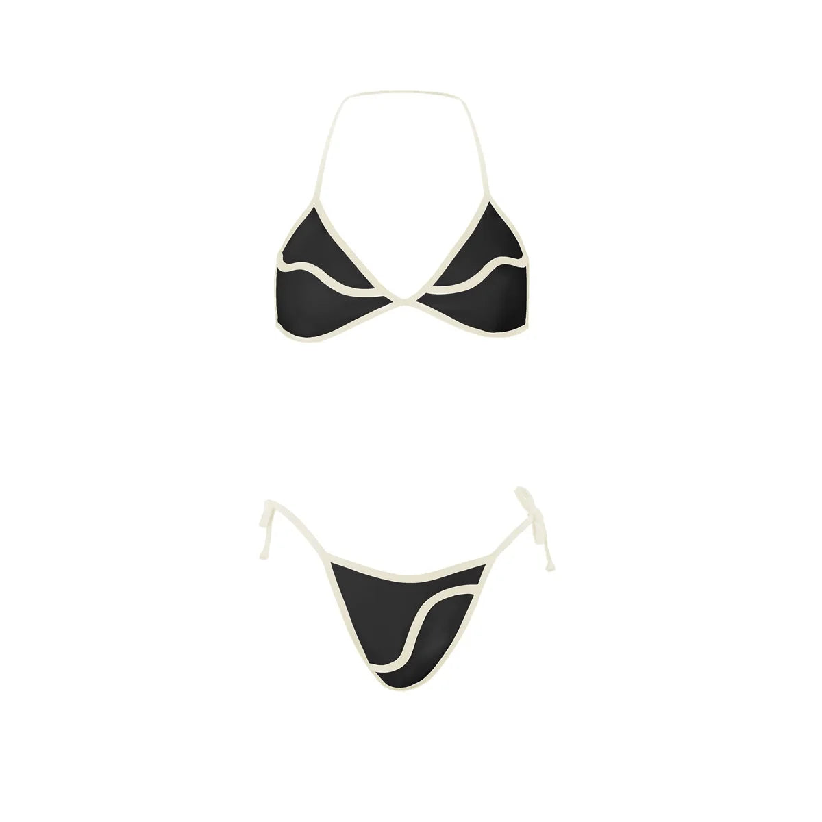 Effortlessly Elegant Bathing Suit with a Timeless Design