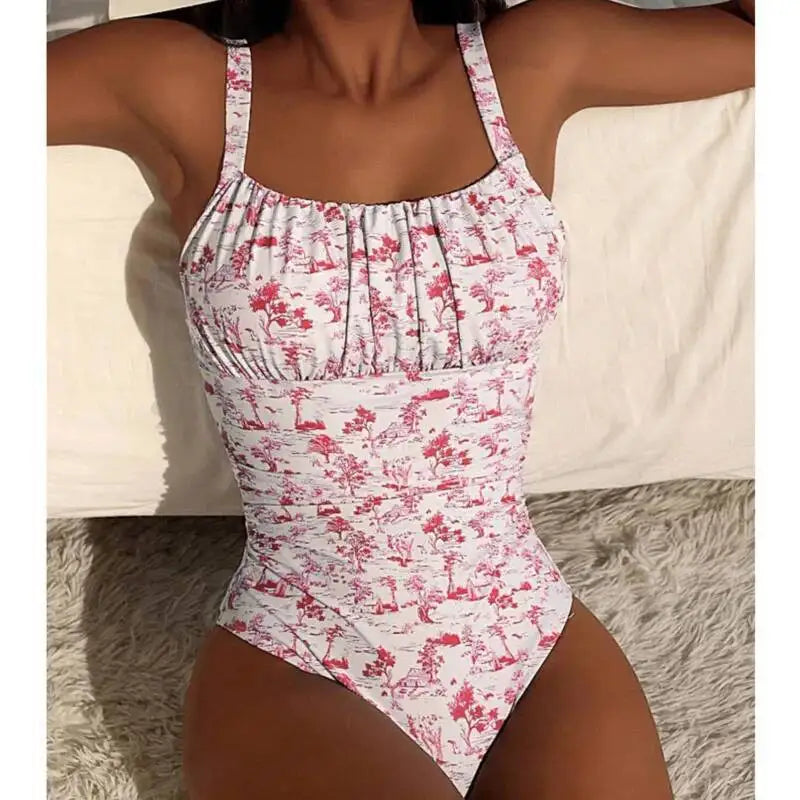 Vintage Inspired Bathing Suit with a Contemporary Edge