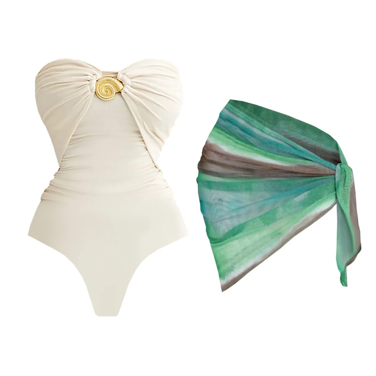 Vintage Inspired Bathing Suit with a Contemporary Edge