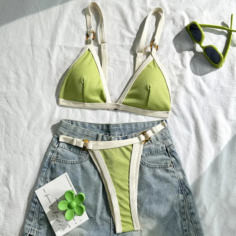 Finely Styled Bathing Suit with a Classic Vintage Look