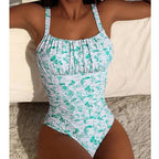 Vintage Inspired Bathing Suit with a Contemporary Edge